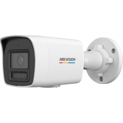Cámara Bullet IP 2MP Exterior 2.8mm Híbrida Infrarroja 30m Con Audio ColorVu