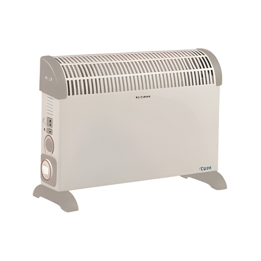 Convector 2000W Blanco Con Función Turbo Y Protección Anti Caída