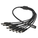 Cable 1 Entrada A 8 Salidas Para Fuente