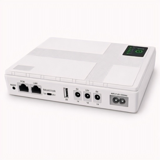 Batería Dc 15/24V 18W PoE Mini UPS Con Batería De Litio