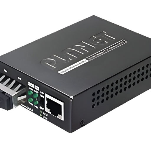 Convertidor De Fibra Óptica Mono-Modo Utp/Fibra