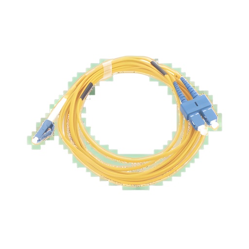 Patch Cord Fibra Óptica Interior Monomodo LC/UPC-SC/UPC 9/125 3m Amarillo Dúplex