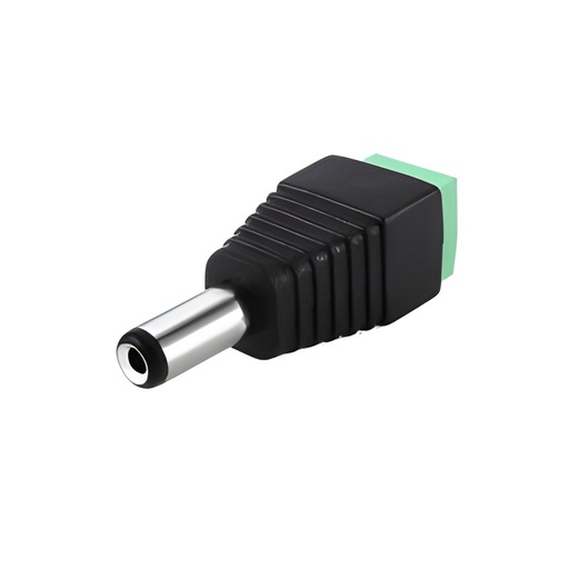 Conector Macho 12V 2.1mm Con Bornera