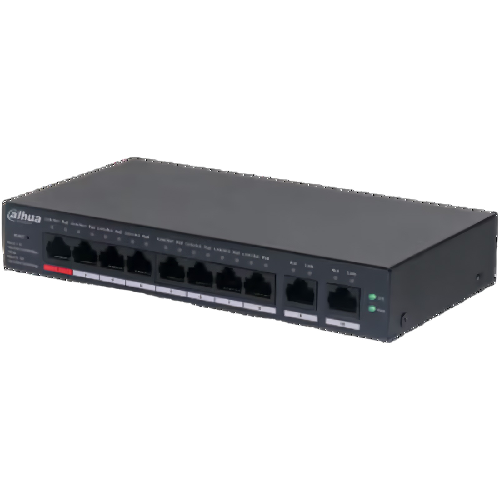 Cámara IP Switch Gestionable Layer2 Con 8 Puertos Rj-45 Gigabit PoE 2 Sfp
