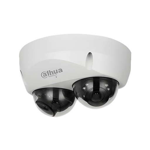 Cámara Domo IP 5MP Exterior 2.8mm+6mm Infrarojo 30m