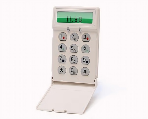 Teclado LCD Para Central De Alarma 64 Zonas