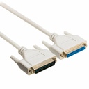 Cable Db 25 Macho Hembra Para Modem