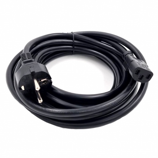 Cable Schuko 3x1.5mm² 5m Certificado