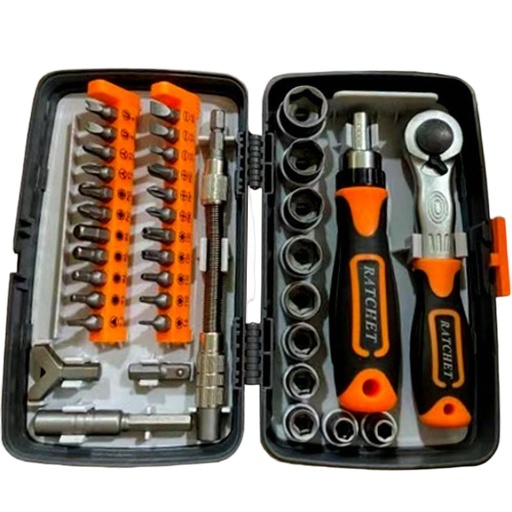 Kit De Herramientas Para Fibra Óptica De 38 Piezas