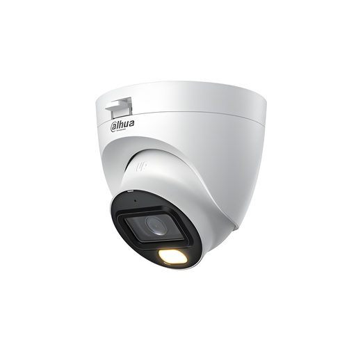Cámara HD Analógica Torreta 2MP Exterior 2MP 2.8mm Dual 30m Con Audio Smart Luz Dual