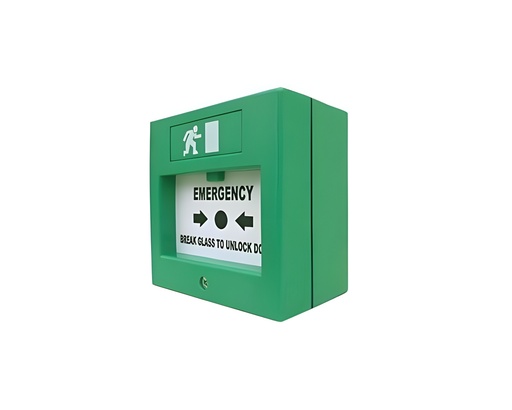 Pulsador De Emergencia Verde