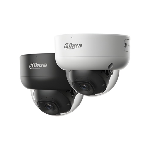 Cámara IP Domo 2MP Exterior 2.8mm Infrarroja 50M Audio WizSense