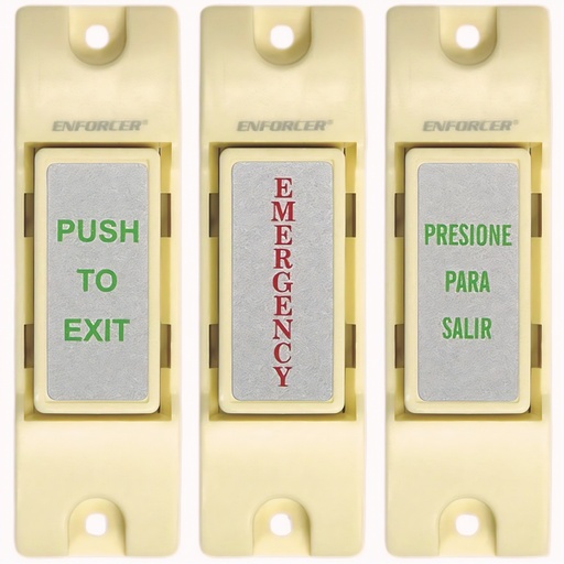 Enforcer Pulsador Emergency (dual)