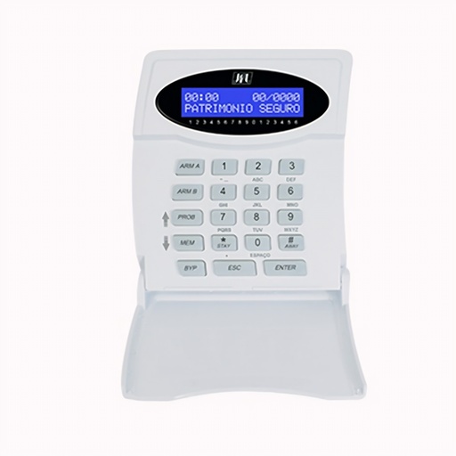 Teclado De Alarma Cableado LCD