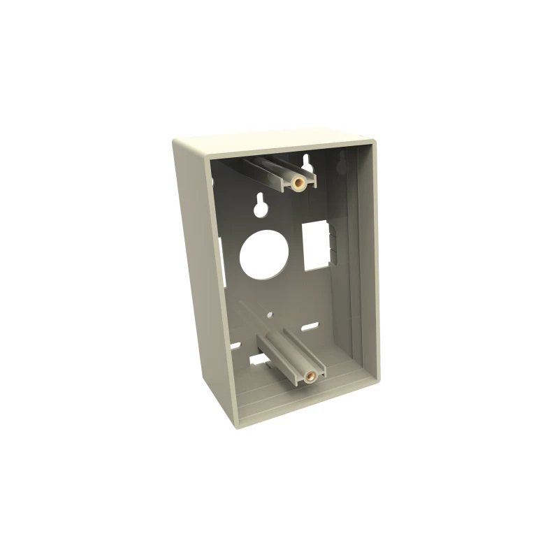 Caja Aparente Para Placa De Pared 4"x2" Blanco