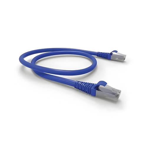 Patch Cord Interior Utp Cat.6 0.5m Azul