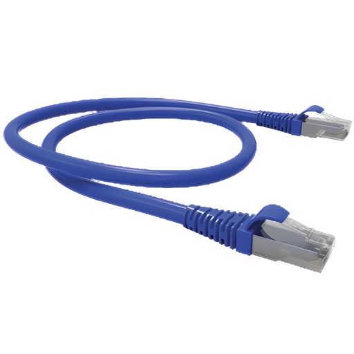 Patch Cord Interior Cable 0.5m Utp Azul