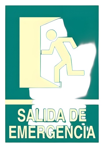 Cartel Fotoluminiscente Señalización Incendio