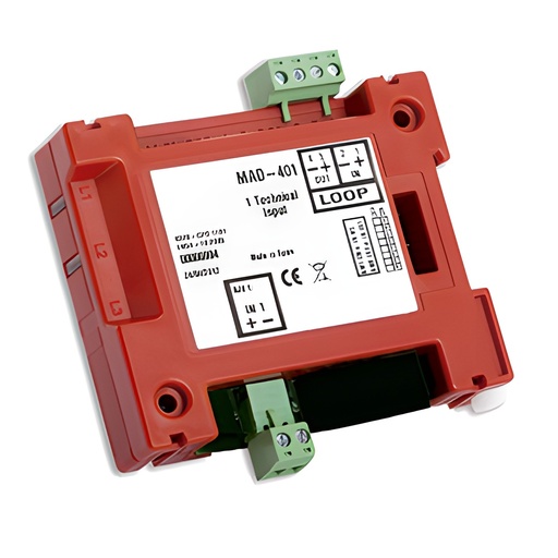 Módulo De Alarma Monitor Cableado 1 Entrada