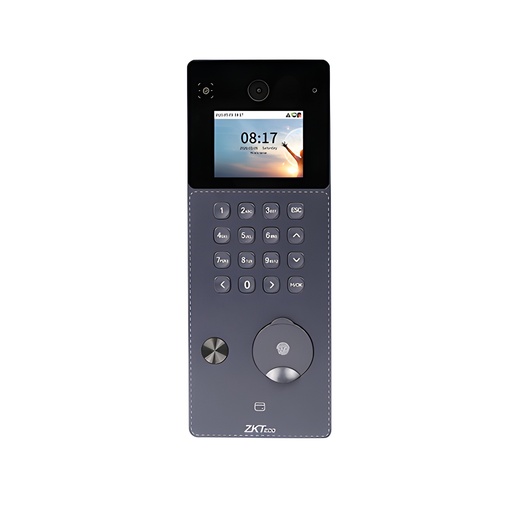 Control De Acceso RFID Fingerprint 5000 Con Cámara 2MP Y Pantalla Tft 2.4