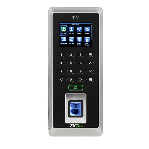 Control De Acceso Biométrico Lector De Huella Dactilar 3000 Usuarios Tft LCD Con RS232/485 Y TCP/IP