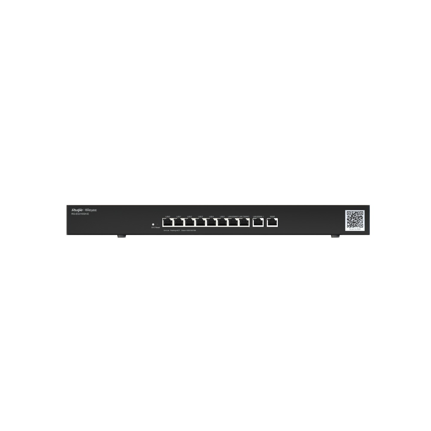 Router WiFi 10 Puertos Gigabit Ethernet LAN 1 WAN