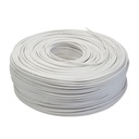 Cable De Alarma 5 Hilos 0.50mm 100m Blanco