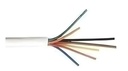 Cable De Alarma 7 Hilos 0.50mm 100m Blanco