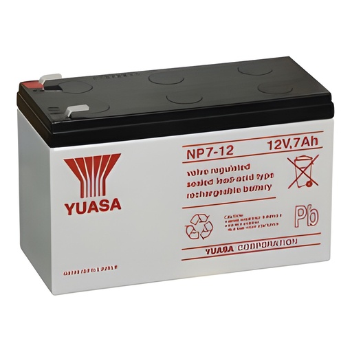 Batería Agm Para Alarma 12V 7Ah