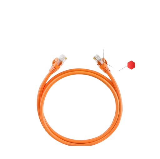 Patch Cord Interior 2m Utp Naranja