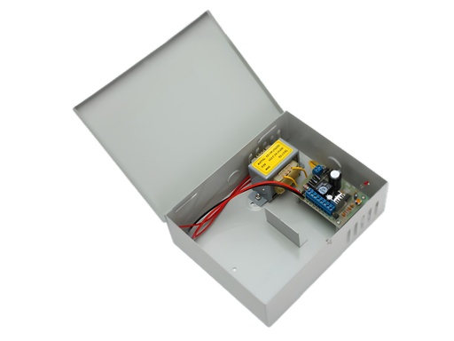 FUENTE EN GABINETE 12V 5A P/CERRADURA ELECTROMAG