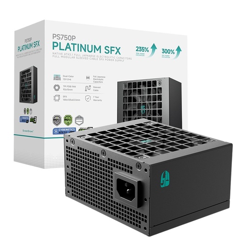 Fuente DeepCool PS650G 650W Gold ATX 3.1 SFX Negra