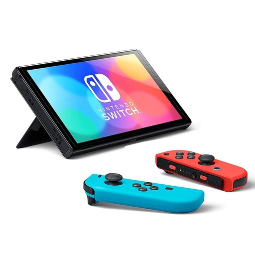 Consola Switch Oled 64GB Pantalla Táctil De 7 Pulgadas Con WiFi Neon Azul Y Rojo