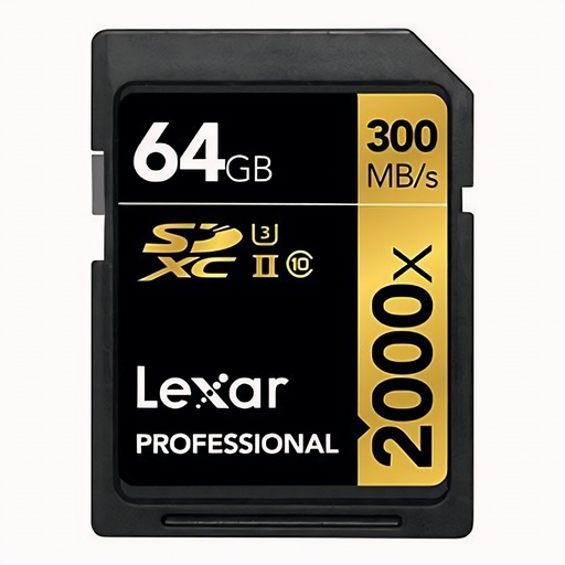 Memoria SD 64GB Clase 10 300MB/s 260MB/s