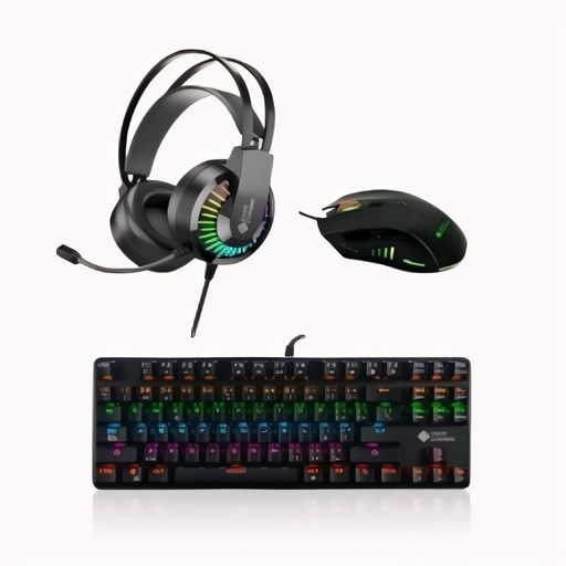 Combo Teclado Mouse Y Auriculares Gamer