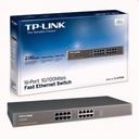Switch TP-LINK TL-SF1016 16 Puertos 10/100 Carcasa Metálica Rackeable
