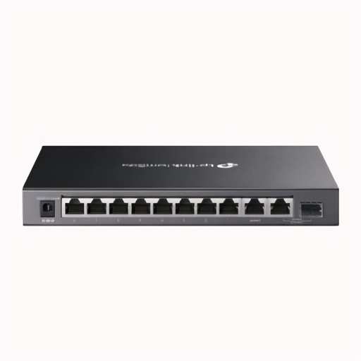 Switch TP-LINK DS110GMP | 10 Puertos Gigabit (8 puertos PoE at/af)