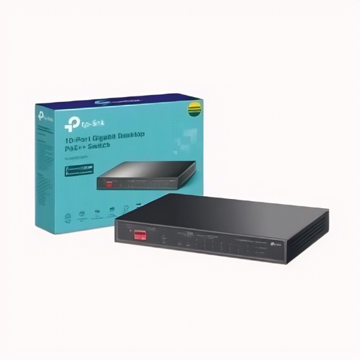 Switch TP-LINK TL-SG1210PP  | 10 puertos Gigabit (6 Puertos PoE+, 2 Puertos PoE++)