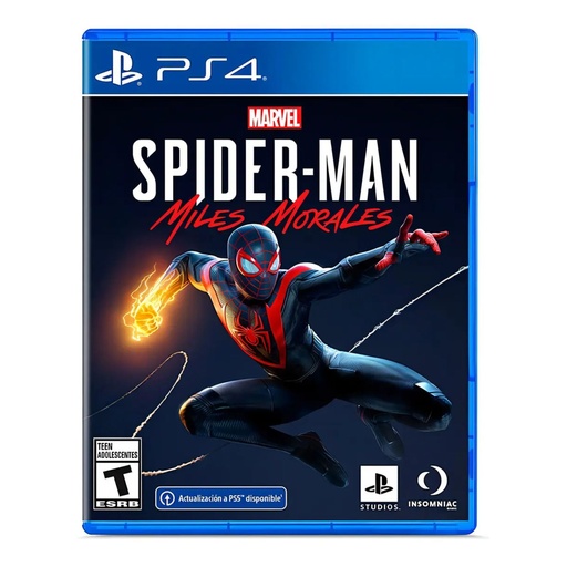 Videojuego Playstation 4 Marvels Spider-Man Miles Morales