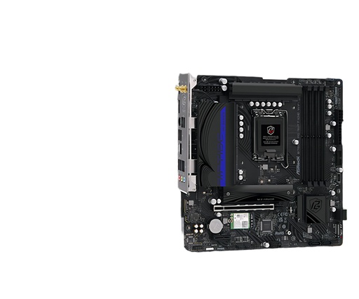 Motherboard Intel B760m Pg Riptide WiFi Socket Lga1700 Ddr5 Pcie 4.0