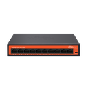 SWITCH POE 8 + 2 10/100MB