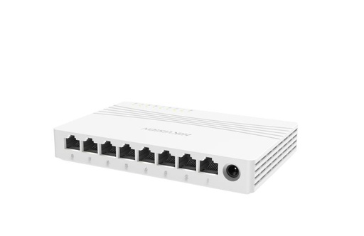 [DS-3E0508D-O] SWITCH HIKVISION GIGABIT 8 PUERTOS PLASTICO