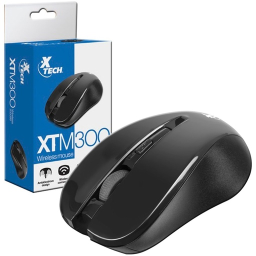 [XTM-300] MINI MOUSE INALAMBRICO XTECH PARA PC O NOTEBOOK