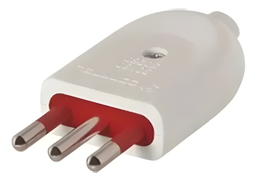Extensión Eléctrica 3 Puertos Con Tierra Blanco