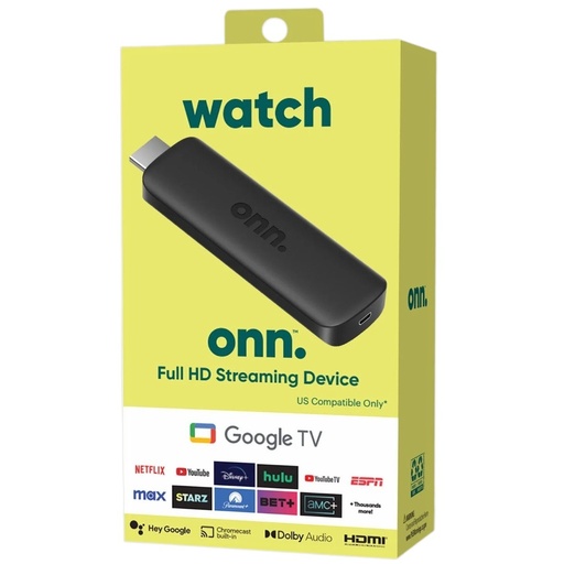 Dispositivo De Transmisión TV Full HD Con Control Remoto Por Voz