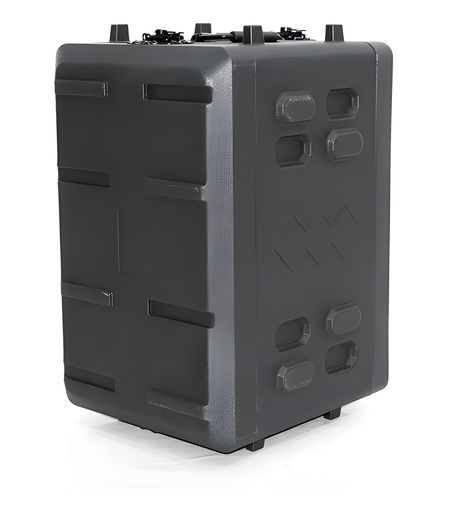 Rack Carrión Portátil 6U 290mm Con Manijas