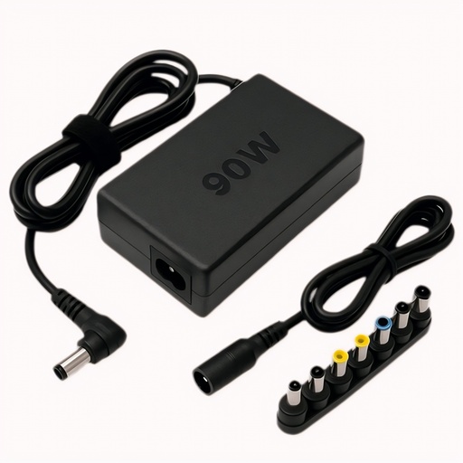Cargador Universal Para Laptop 90W 8 Punteros