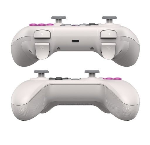 Gamepad Multiproplataforma Inalámbrico Hall Effect Blanco