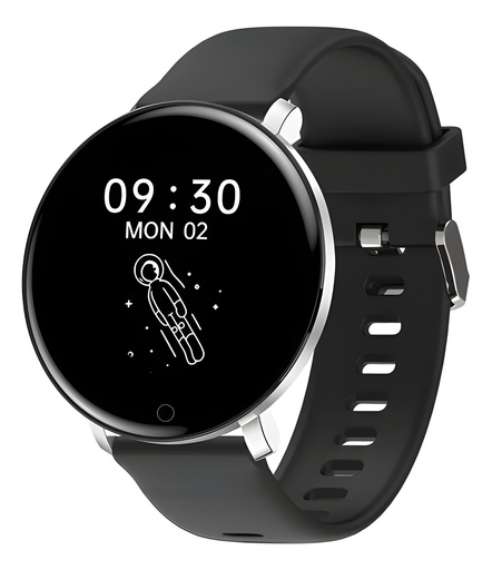 Smartwatch Negro Bluetooth 5.0 Pantalla 1.4" Full Touch Ips Curva 2.5D