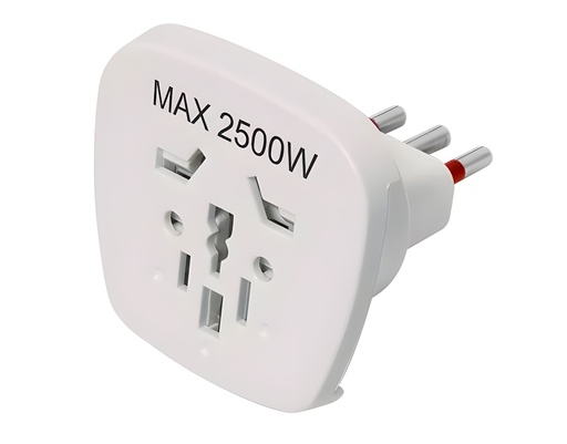 Adaptador Multiformato 2500W 3 En Línea